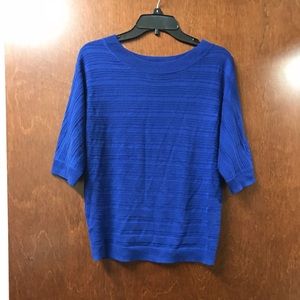 New York and co Royal blue sweater